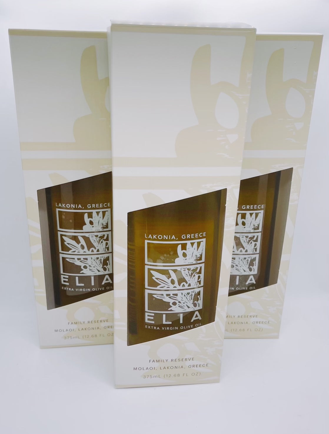 ELIA Greek EVOO Gift Set 3x (375 ml) Bottles